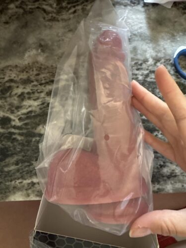8.5 inches Thrusting Dildo Vibrator toys in pak photo review
