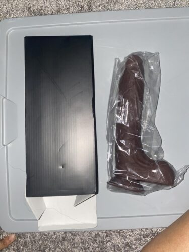 Pure Black Huge Thick 10.8 Inch Dildo in pak photo review