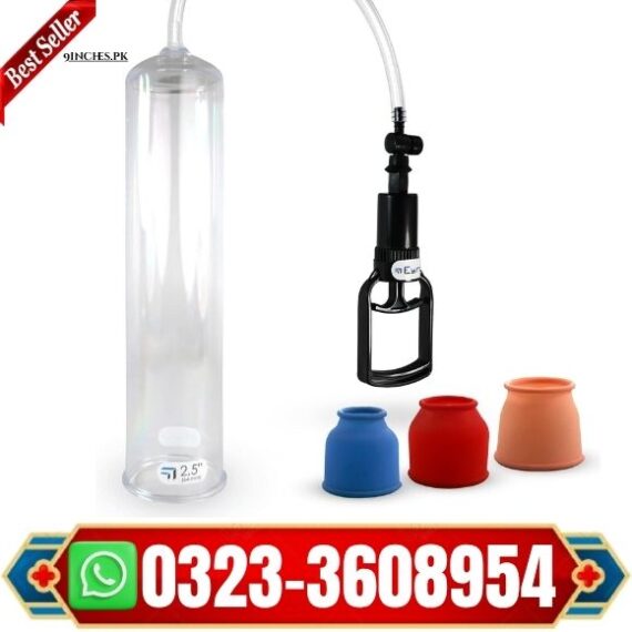 Enhancement Pump with 3 Silicone Sleeves in pakistan