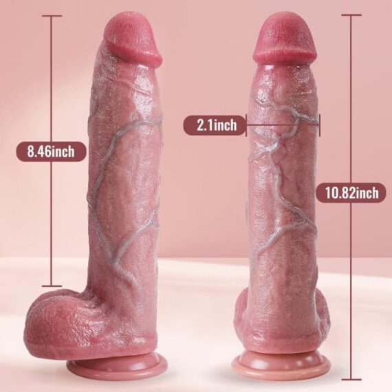 10.8 Inch Realistic Dildo for Women in pakistan - Image 2