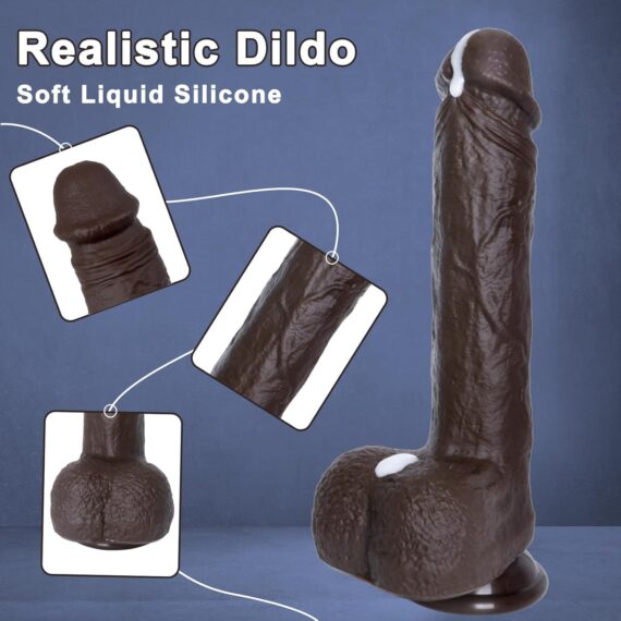 8.9 Inch Thrusting Dildo Sex Toys in pakistan - Image 3