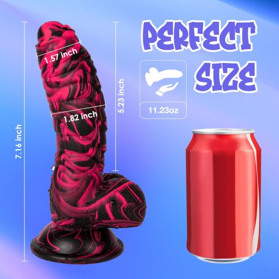7.16" Silicone Thick Monster Dildos in pakistan - Image 2
