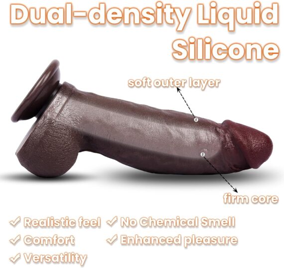 8 Inch Thick Big Black Dildo in pakistan - Image 3