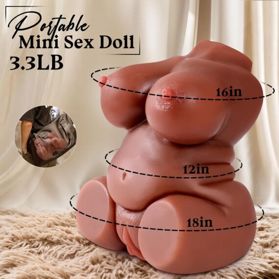 Brown Portable Sex Doll For Men in Pakistan - Image 2