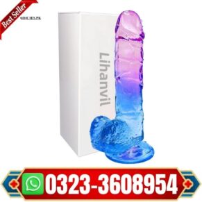 Realistic Clear Silicone 7.8"Dildo in pakistan