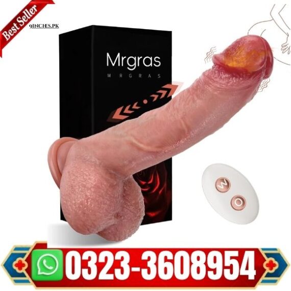 8.5 inches Thrusting Dildo Vibrator toys in pak