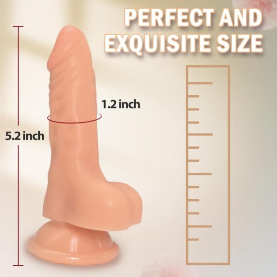 5.2 Inche Pure Realistic Anal Dildo in pakistan - Image 4