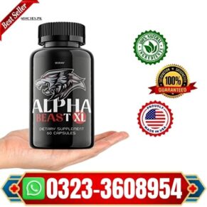 Alpha Beast XL Pills for Mens 60 Capsules In Pakistan