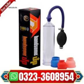 Penis Enlarge Vacuum HANDSOME-UP Pump -  Penis Booster Device Now in Pakistan