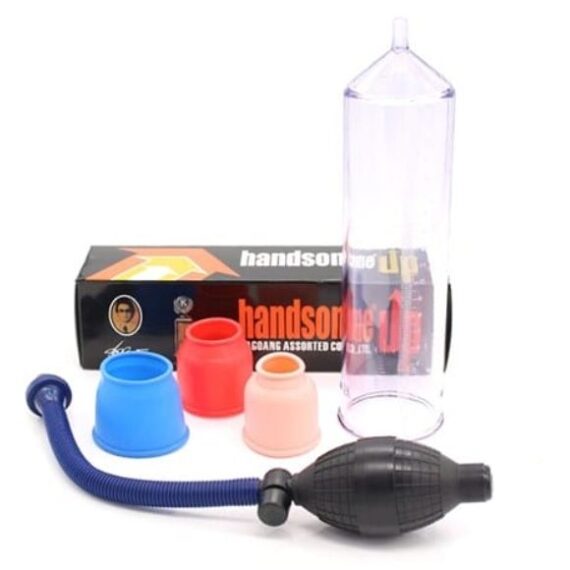 Penis Enlarge Vacuum HANDSOME-UP Pump -  Penis Booster Device Now in Pakistan - Image 2