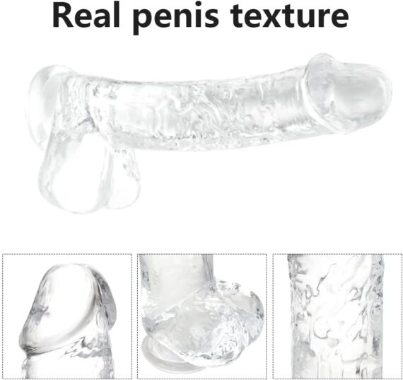 Small Clear 6 inch Cute Dildo in Pakistan - Image 3